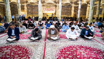 استمرار اقامة المحافل القرآنية الرمضانية