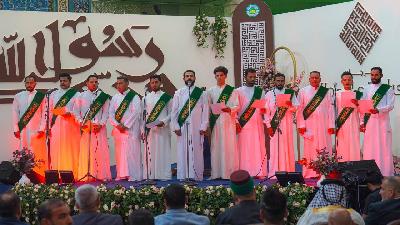 فعاليات مهرجان الكرامة والعطاء السنوي الثالث في مرقد سيدة الشفاء (ع)