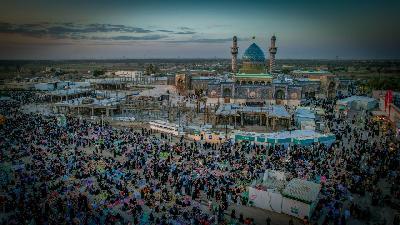 أجواء الزيارة وحركة الزائرين في ليلة الجمعة الأخيرة من شهر رمضان المبارك