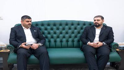 عضو مجلس إدارة الأمانة العامة للمزارات الشيعية الشريفة يزور مرقد العلوية الشريفة بنت الإمام الحسن المجتبى (ع) .